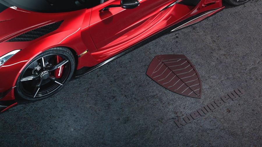 Детали экстерьера Koenigsegg Jesko Red Cherry Edition 2019 года  (фото 8 из 13)